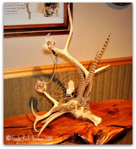 Dreamcatcher on juniper table 2012-12-18 15.52.44